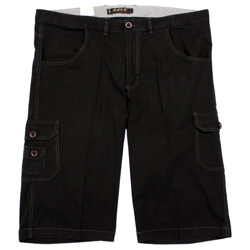 Pantalon trei sferturi negru, Marime 58 - egato.ro