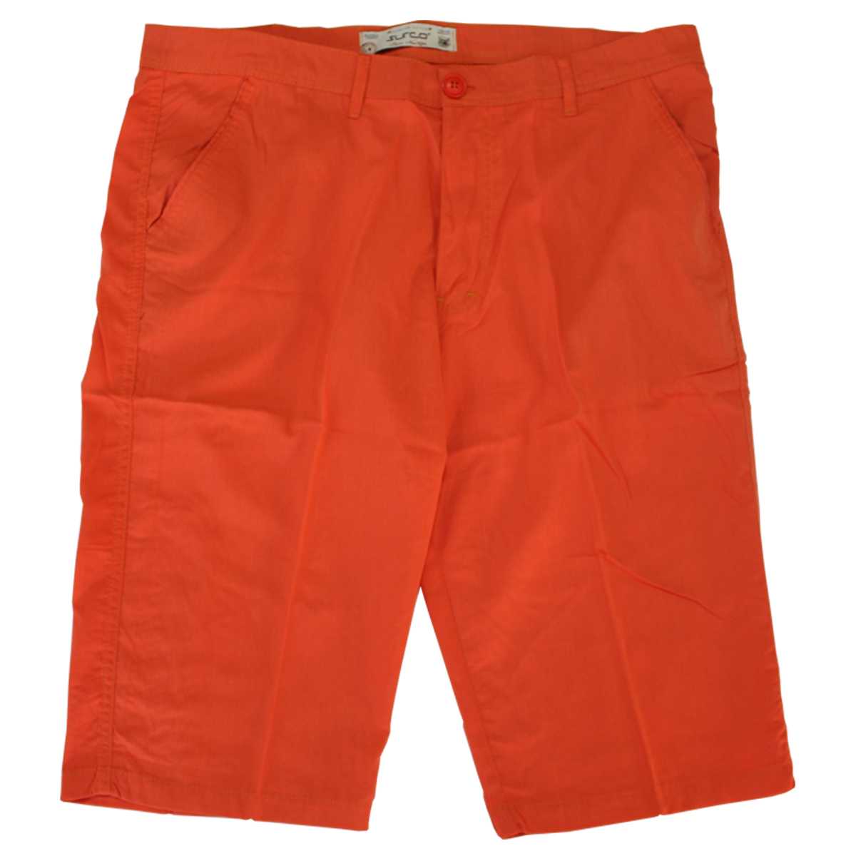 Pantalon trei sferturi portocaliu, Marime 56 Nespecificat