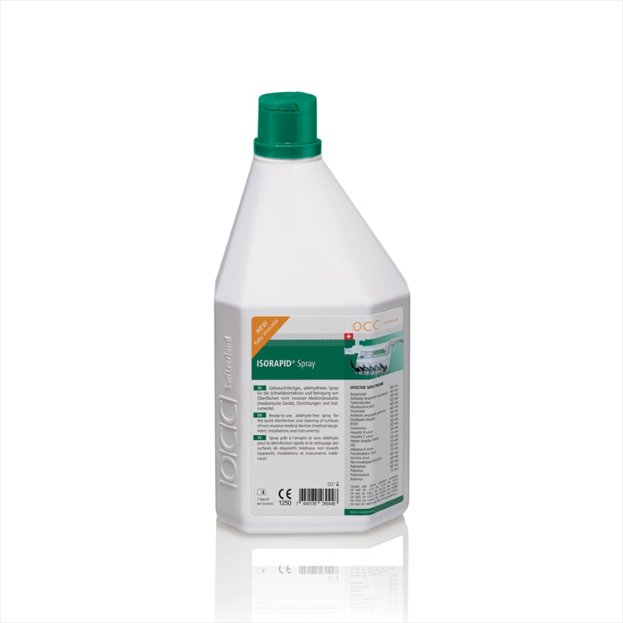 Dezinfectant virucid suprafete Isorapid Spray 1L OCC